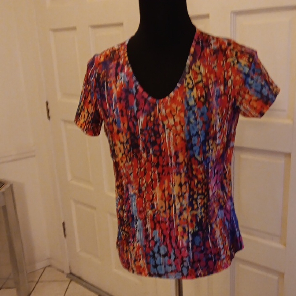 Vibrant Multicolor Women's Blouse